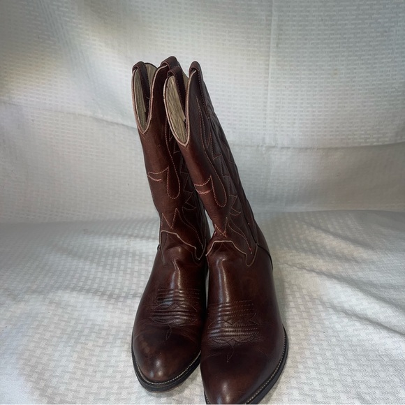 Other - Brown Western Leather Boots
